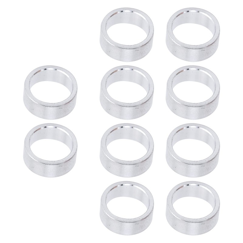 Gind Unthreaded Spacers, Corrosion Resistant Aluminum Alloy Spacers 10 pcs