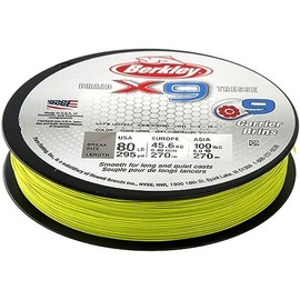 Berkley X9 Flame Green Braided Cord