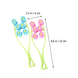 FRCOLOR Skin Care Tools 2pcs Face Roller Massager Manual Face Tightening and Lifting Roller Double Chin Remover Beauty Tool for Face Up Skincare Tool