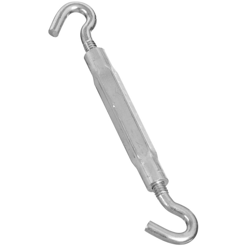 National Hardware N222-000 2174 Hook/Hook Turnbuckles in Zinc, 1/4" x