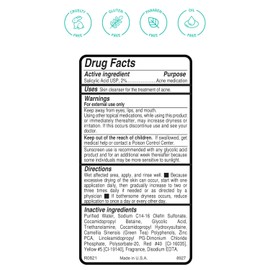 "Gly-Sal Facial Cleanser – Medical-Grade Acne Treatment by Replenix"