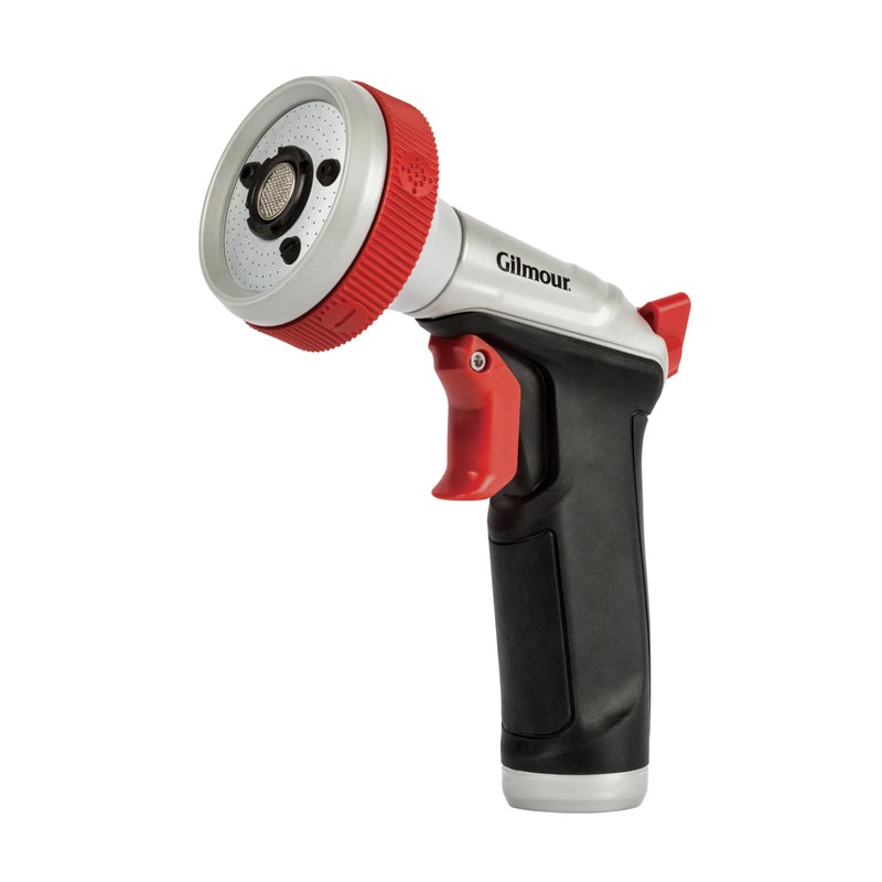 Gilmour Pro Heavy Duty Garden Hose Nozzle with 5 Adjustable
