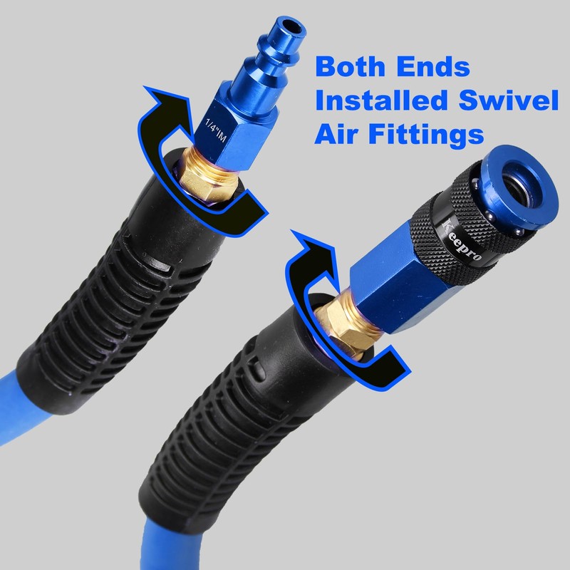 Keepro Rubber Lead in Air Hose, Durable Air Compressor Hose