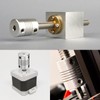 QUARKZMAN Pack of 5 Aluminium Alloy Shaft Coupling 6 mm