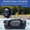 Malo'o Waterproof Dry Bag Duffel 40L/60L/100L, Roll Top Duffel Keeps