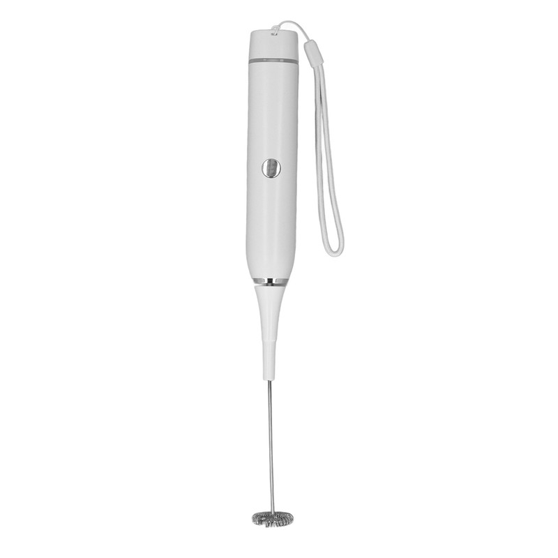 Electric Milk Frother Handheld 5V 2A 4W Sturdy PP Material