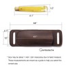 Gentlestache Leather Knife Sheaths for Belt, Knife Holster, Pocket Knife
