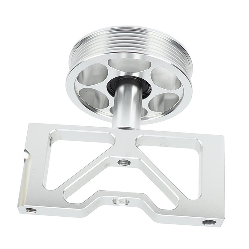 Air Pump Idler Bracket with Pulley Metal Replacement for Ford