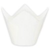 MyBakning Jumbo Extra Large size White Tulip Baking Cups 2-1/4"(Base