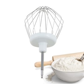 Lichtblau Whisk 00650543 for Bosch Food Processor 650543 I Replacement Whisk Suitable for Models MUM4 and MUM5 086066 095428 653926 I Whisk with 8 Wires I Accessories Food Processor Bosch