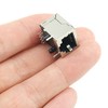Conector de PCB RJ45 10 piezas RJ45 blindado 8P8C 90