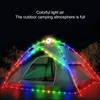 Camping Light String Multi Modes Flexible Waterproof USB Rechargeable Outdoor