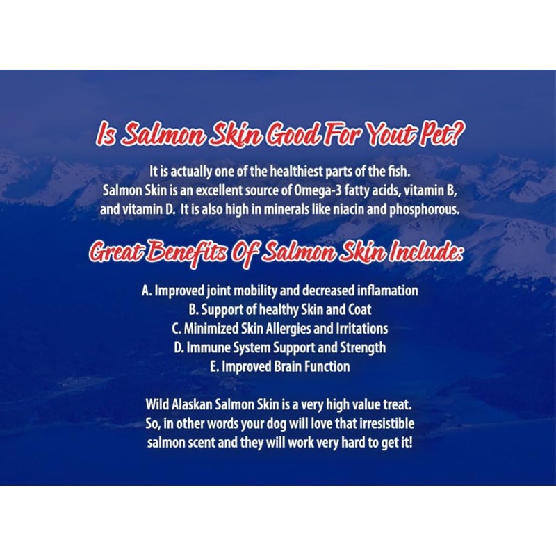 Alaska Puppy Love Wild Alaskan Salmon Jerky 1oz