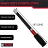 K Tool International 70545 Extra Reach Urethane Cutting Tool Heavy