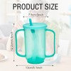 Oulisen 4 Pcs Adult Sippy Cups for Elderly, 12 oz