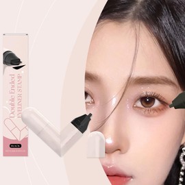 Makeup Eye End Stamp | Women Makeup Eye End Stamp 2-Tip - Creamy Gel Stencil Precise Cosmetics Everyday for Girlfriend, Wife, Beginners, Mother