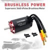 Surpass Rocket V2 Supersonic 3660 2800kv Brushless Motor,Waterproof 4P RC