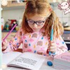 6 Pcs Composition Notebook Wide Ruled Paper Cute Axolotl Journal