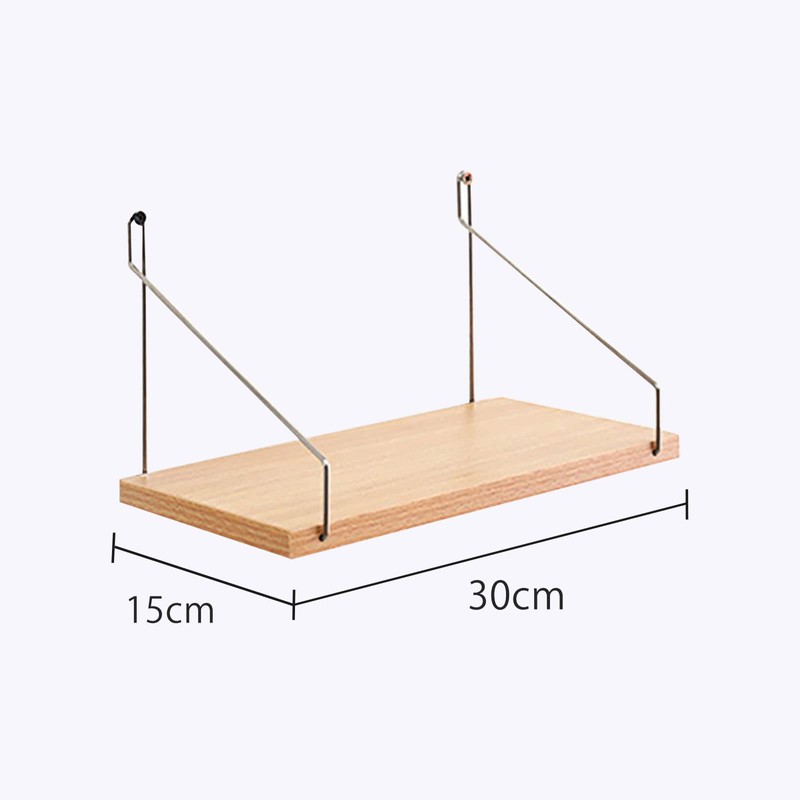 WXVOVXW Wall Shelf No Scratch Wall Shelf Open Shelf Wall