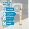 YELARXI Arrow Insert, 150 Grain Archery Brass Screw Insert Arrow