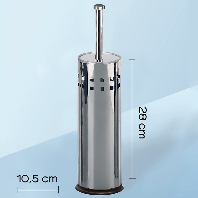 Gedy - Port Balai Acier Stainless Steel Chrome - Gedy