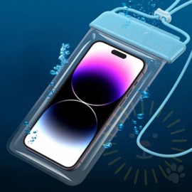 Smartphone Waterproof Pouch for Water Activities 03 Cover Waterproof Pouch - Pink