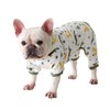 BT Bear Fat Dog Clothes,Autumn Winter Soft Warm Dog Pajamas