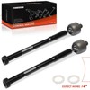 A-Premium 2 x Front Inner Tie Rod Ends, Compatible with