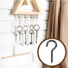 SULIUDAJI Pack of 30 Screw Hooks, Screw Hooks For Screwing