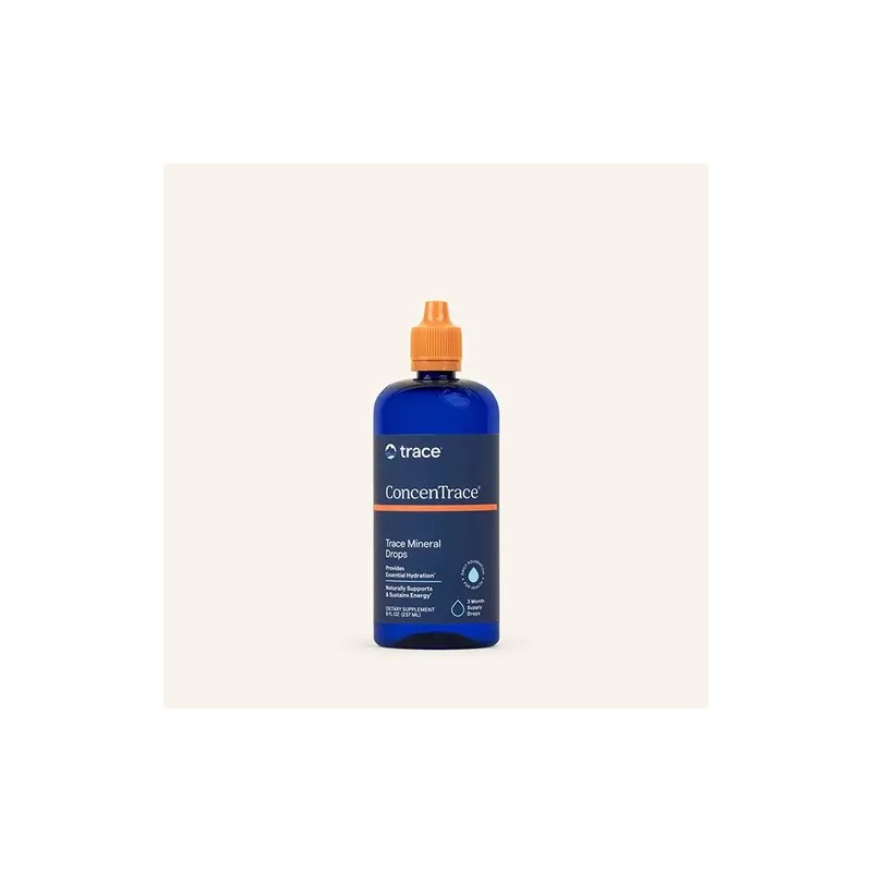 Trace Minerals ConcenTrace Gotas Minerales Magnesio Potasio Sin Sabor 237ml