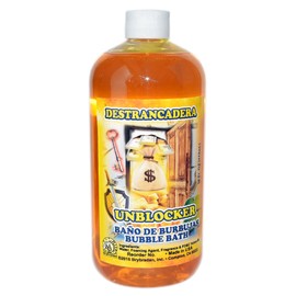 2 Bottles UNBLOCKER- DESTRANCADERA Bubble Bath 16 OZ Bottle - Magick, Spiritual, Wicca