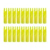 MiOYOOW 20PCS Archery Arrow Nocks, 6mm Lightweight Arrow Inserts Traditional
