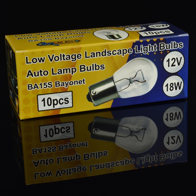 Diximus Pack of 10 Bulbs 1141 S8 Low Voltage Landscape