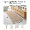 Large Bathroom Rugs 2' x 6', Long Runner Rug Waffle