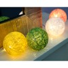 WeRChristmas 20 Cotton Ball Warm White LED Light String Christmas