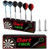 2 Pcs Wall Mounted Dart Holder with M3*16 Screws, 2