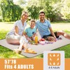 G GOOD GAIN Picnic Blankets Waterproof Extra Large - Outdoor
