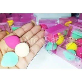 CB Kit 12 Cajitas De 3 Esponjas Maquillaje Profesional Mayoreo