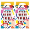 Withshan Children's Girls Nail Tips, 12 Boom, 2 Pieces / 위드샨 어린이 걸즈 네일 팁, 12 붐, 2개