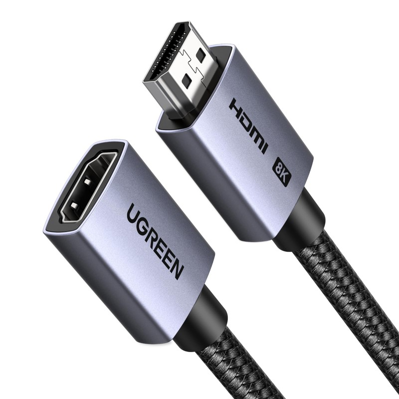 UGREEN Extensor HDMI 2.1 8K@60Hz 4K@240/144/120Hz Macho-Hembra 48Gbps