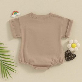 Xinhuida Baby Girl Big Sister T Shirts Tops Boy Brother Tees Lil Sis Bro Bodysuit Summer Outfit Siblings Gift Idea Matching Clothes (LIL Bro 2, 0-3 Months)