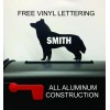 TM CUSTOM FABRICATING SIBERIAN HUSKY MAILBOX TOPPER MB08