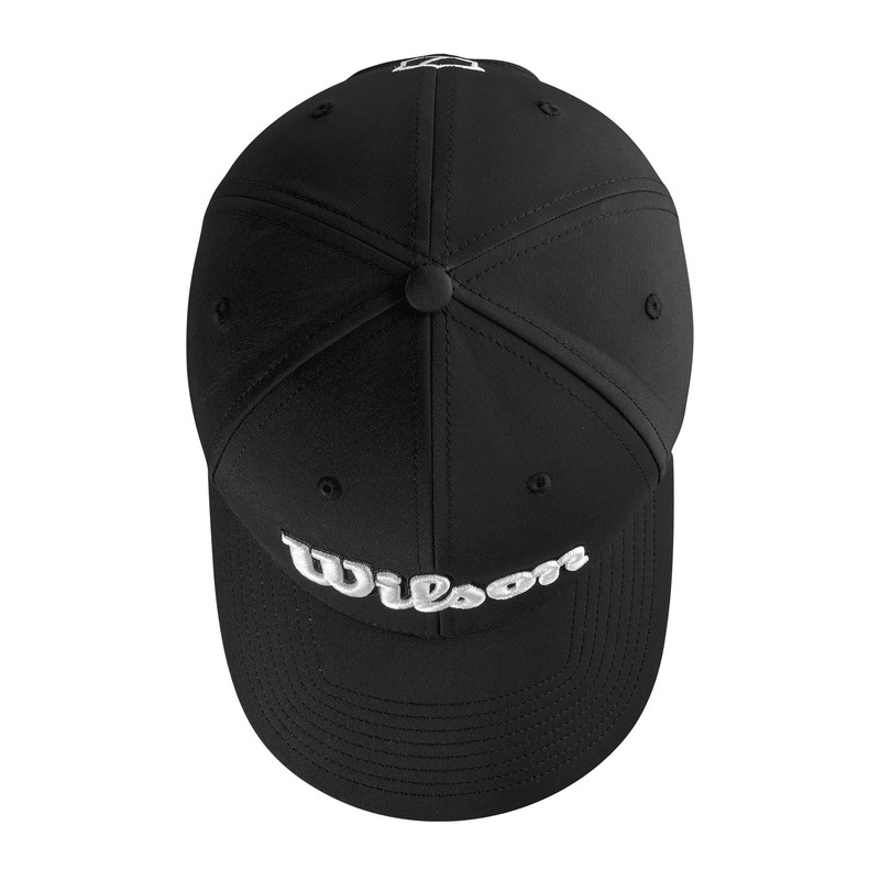 WILSON Herren Men's Pro Tour Golf Hats Hut, Schwarz, Einheitsgröße