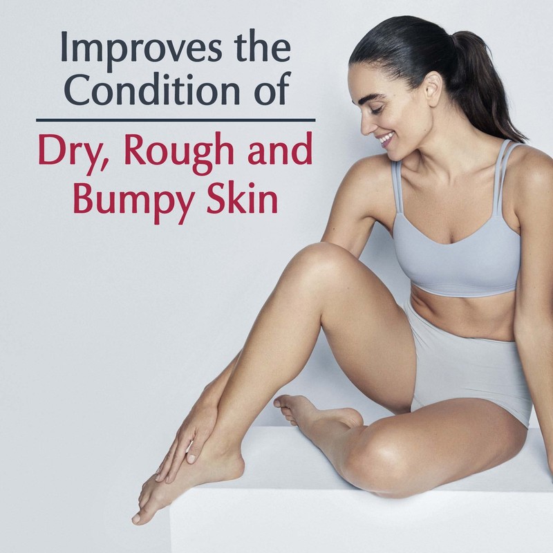 Eucerin Roughness Relief Body Lotion for Extremely Dry, Rough Skin,