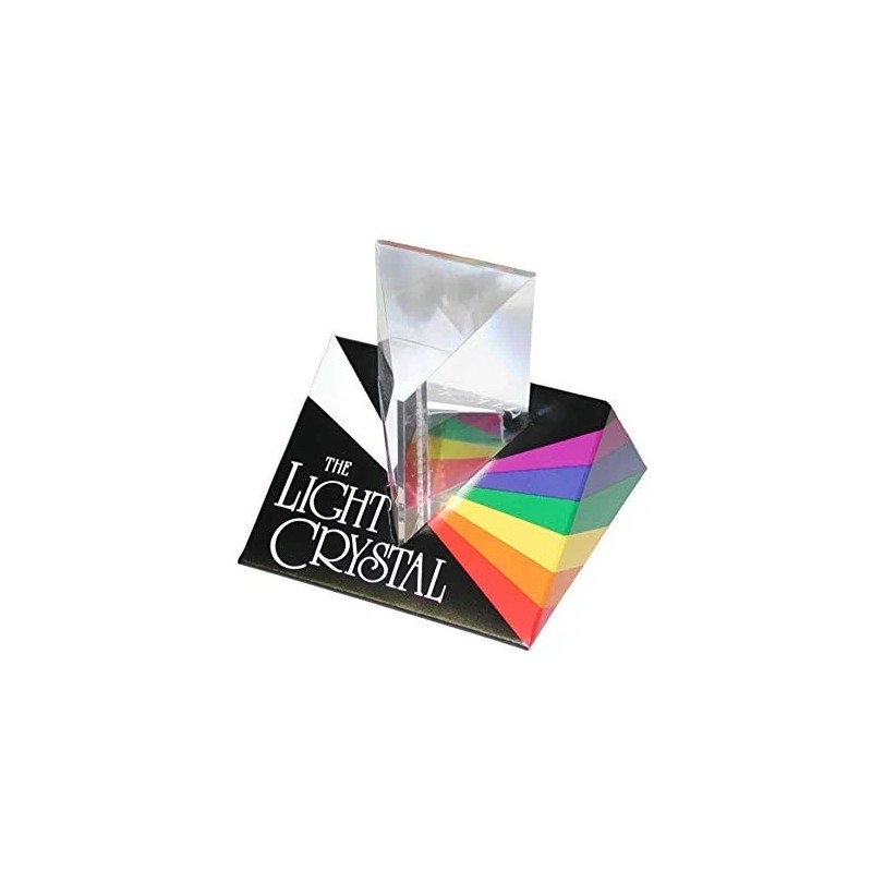 Constructive Playthings Light Crystal Prism, Rainbow Maker for Kids, Science