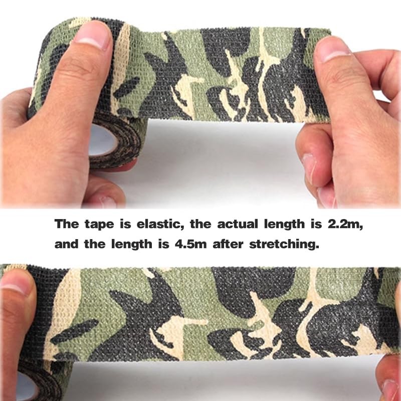 4 Roll Tape Army Camo Wrap Rifle Gun Shooting Hunting