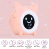 Kids Cartoon Wake Up Machine Mini Digital Night Light Nap