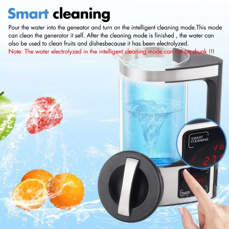 For Aqua Optima 2L Electric Hydrogen Rich Alkaline Water Ionizer
