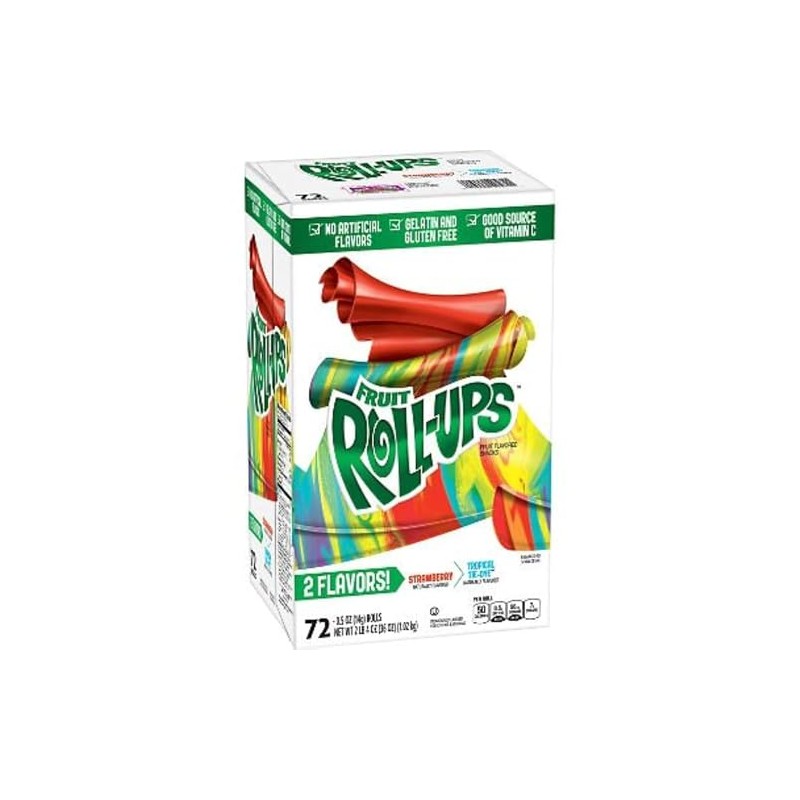 Blastin' Berry Hot Colors Fruit Roll-Ups, 72 ct. SA