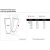 ProForce II Martial Arts Shin Guards (White, Large)